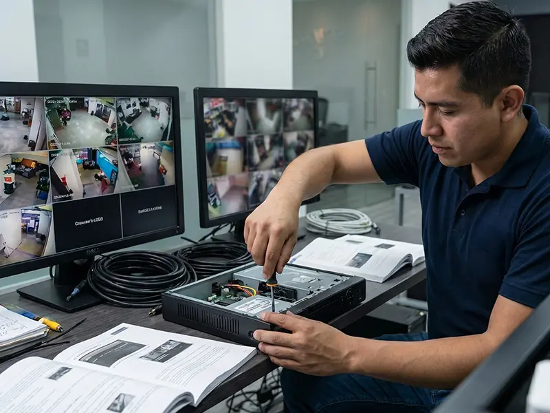 mantenimiento de cctv